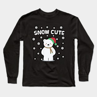 Christmas Snow Cute Long Sleeve T-Shirt